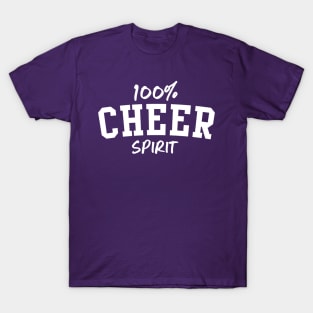 100% Cheer Spirit T-Shirt